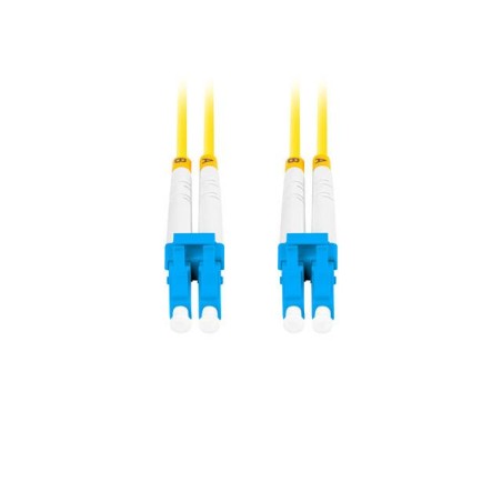 Patchcord światłowodowy Lanberg SM LC/UPC-LC/UPC DUPLEX 3.0MM LSZH G657A1 10m żółty