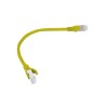 Patchcord Lanberg UTP kat.5e 0,25m żółty
