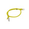 Patchcord Lanberg UTP kat.5e 0,5m żółty