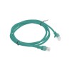 Patchcord Lanberg UTP kat.5e 1,5m zielony