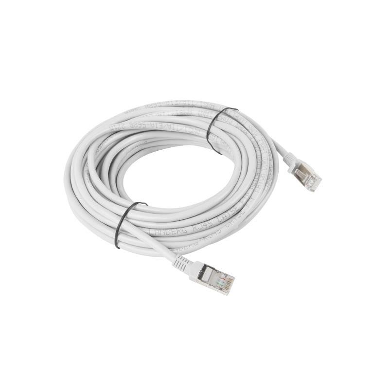 Patchcord Lanberg UTP kat.5e 10m szary