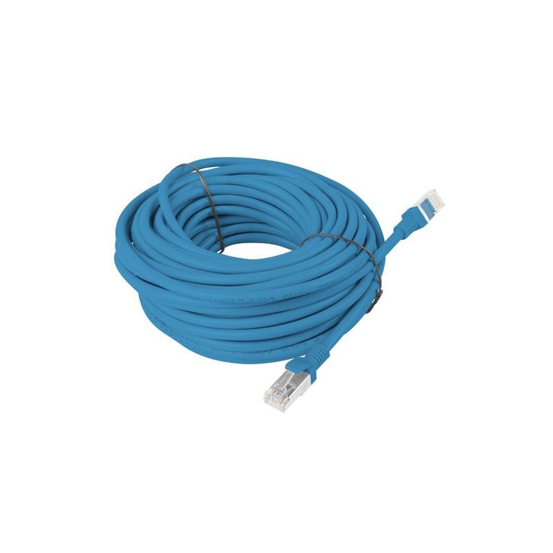 Patchcord Lanberg UTP kat.5e 15m niebieski