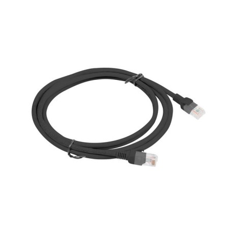 Patchcord Lanberg UTP kat.5e 2m czarny