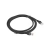 Patchcord Lanberg UTP kat.5e 2m czarny