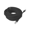 Patchcord Lanberg UTP kat.5e 15m czarny