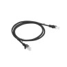 Patchcord Lanberg UTP kat.6 1m czarny