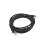 Patchcord Lanberg UTP kat.6 3m czarny