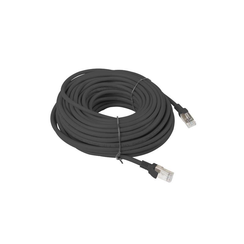 Patchcord Lanberg UTP kat.6 20m czarny