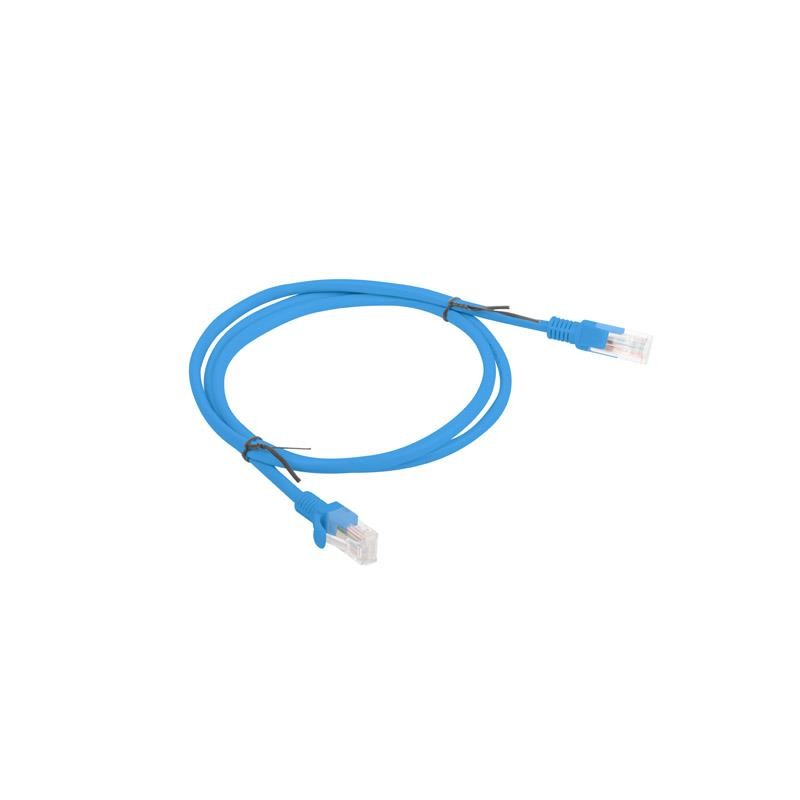 Patchcord Lanberg UTP kat.6 1m niebieski