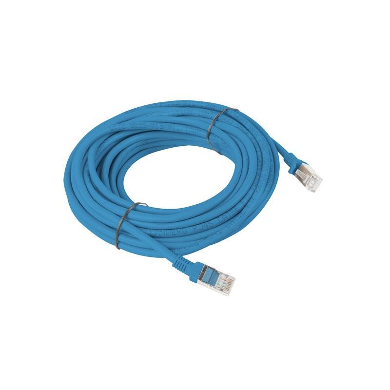 Patchcord Lanberg UTP kat.6 10m niebieski
