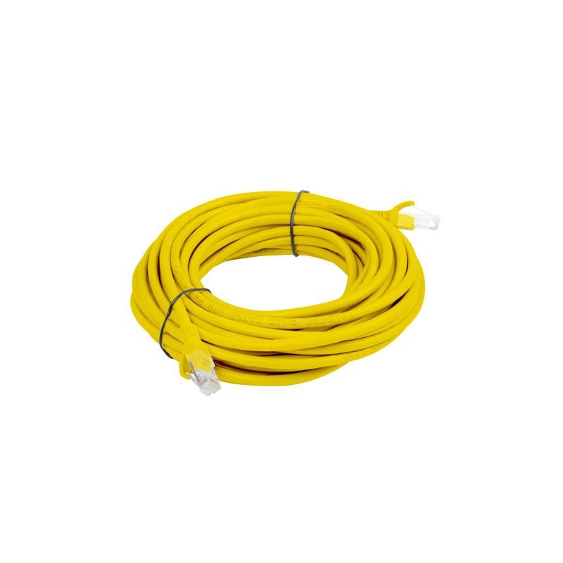 Patchcord Lanberg UTP kat.6 5m żółty