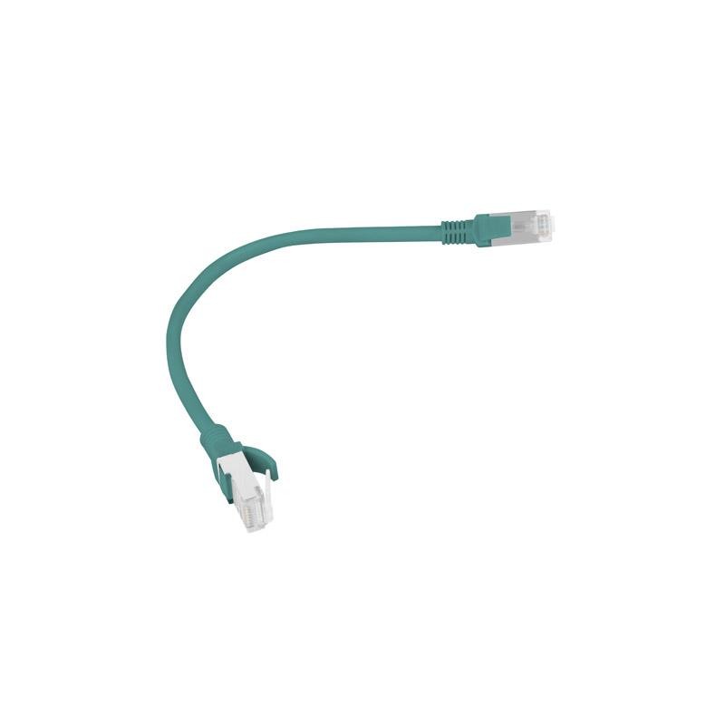 Patchcord Lanberg UTP kat.6 0,25m zielony