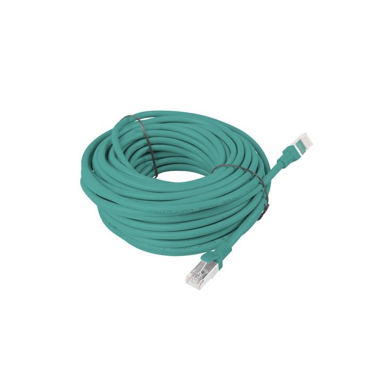 Patchcord Lanberg UTP kat.6 15m zielony