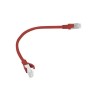 Patchcord Lanberg UTP kat.6 0,25m czerwony