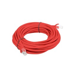 Patchcord Lanberg UTP kat.6 10m czerwony