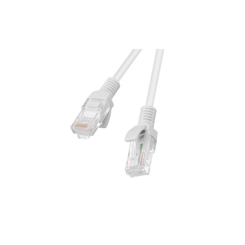 Patchcord Lanberg UTP kat.6 1m szary 10-Pack