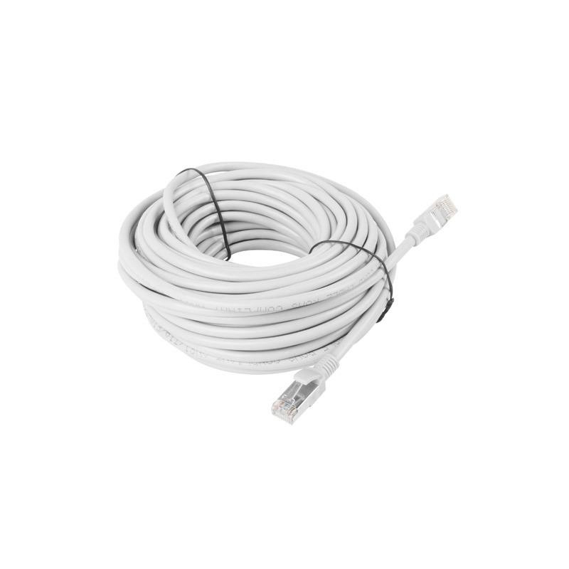 Patchcord Lanberg UTP kat.5e 30m szary fluke passed