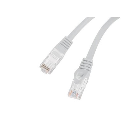 Patchcord Lanberg UTP kat.6 3m LSZH CU fluke passed szary