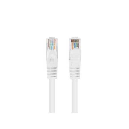 Patchcord Lanberg UTP kat.5e 0,5m biały 10-Pack