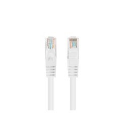 Patchcord Lanberg UTP kat.5e 1m biały 10-Pack