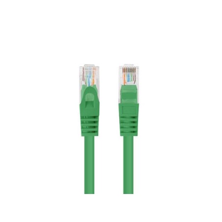 Patchcord Lanberg UTP kat.6 1,5m zielony 10-Pack