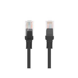 Patchcord Lanberg UTP kat.5e 2m czarny box fluke passed