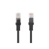 Patchcord Lanberg UTP kat.5e 2m czarny box fluke passed