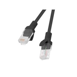 Patchcord Lanberg UTP kat.5e 2m czarny box fluke passed