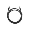 Patchcord Lanberg UTP kat.5e 2m czarny box fluke passed