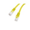 Patchcord Lanberg UTP kat.6 5m LSZH CU fluke passed żółty