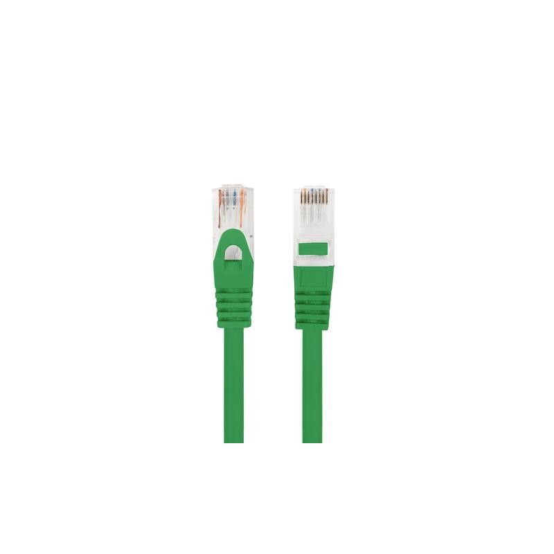 Patchcord Lanberg UTP kat.6 20m LSZH CU fluke passed zielony