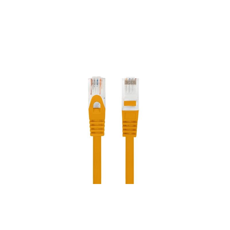 Patchcord Lanberg UTP kat.6 3m LSZH CU fluke passed pomarańczowy