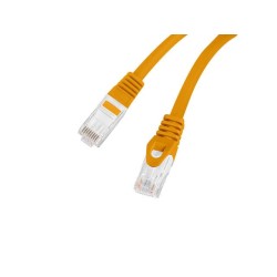 Patchcord Lanberg UTP kat.6 5m LSZH CU fluke passed pomarańczowy