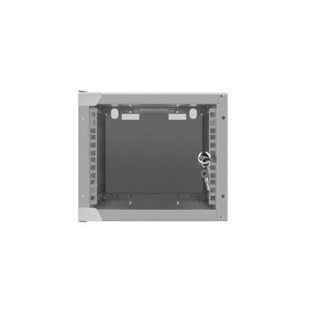 Szafa instalacyjna Rack wisząca 10" 4U 280x310mm szara Lanberg (flat pack)