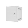 Szafa instalacyjna Rack wisząca 10" 6U 280x310mm szara Lanberg (flat pack) drzwi metalowe
