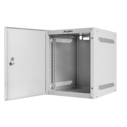 Szafa instalacyjna Rack wisząca 10" 6U 280x310mm szara Lanberg (flat pack) drzwi metalowe