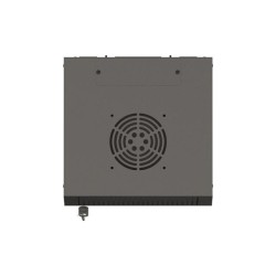 Szafa instacyjna Rack Lanberg Wisząca 10" 4U 300x300 Drzwi Przeszkolone (flat pack) Czarna