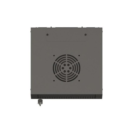 Szafa instacyjna Rack Lanberg Wisząca 10" 4U 300x300 Drzwi Przeszkolone (flat pack) Czarna