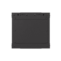 Szafa instacyjna Rack Lanberg Wisząca 10" 4U 300x300 Drzwi Przeszkolone (flat pack) Czarna
