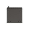 Szafa instacyjna Rack Lanberg Wisząca 10" 4U 300x300 Drzwi Przeszkolone (flat pack) Czarna