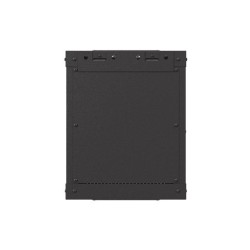 Szafa instalacyjna Rack Lanberg Wisząca 10" 6U 300x300 Drzwi przeszklone (flat pack) Czarna