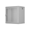 Szafa instalacyjna Rack wisząca 19" 12U 600x450 szara drzwi perforowane Lanberg (flat pack)