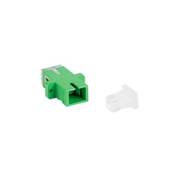 Adapter światłowodowy Lanberg SM SC/APC simplex zaślepka przezroczysta 25szt