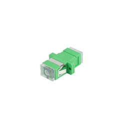 Adapter światłowodowy Lanberg SM SC/APC simplex zaślepka przezroczysta 25szt