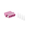 Adapter światłowodowy Lanberg MM LC/UPC QUAD OM4