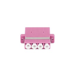 Adapter światłowodowy Lanberg MM LC/UPC QUAD OM4