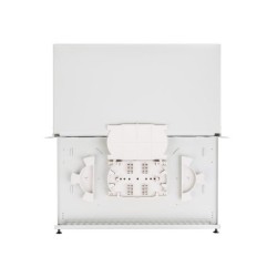 Przełącznica światłowodowa Lanberg 12xSC simplex / 12xLC duplex Rack 19" 1U szara+ akcesoria
