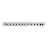 Przełącznica światłowodowa Lanberg 12xSC simplex / 12xLC duplex Rack 19" 1U szara+ akcesoria