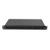 Przełącznica światłowodowa Lanberg 24xSC Duplex / 24xLC Quad RACK 19" 1U Czarna + akcesoria