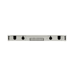 Przełącznica światłowodowa Lanberg 24xSC Duplex / 24xLC Quad RACK 19" 1U Szara + akcesoria